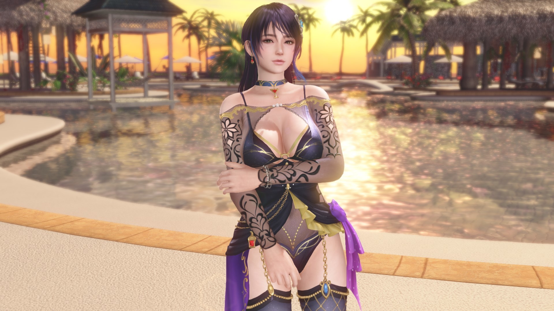 DOAXVV 公式イラストのコーデ その5: アフィリエイトブログ